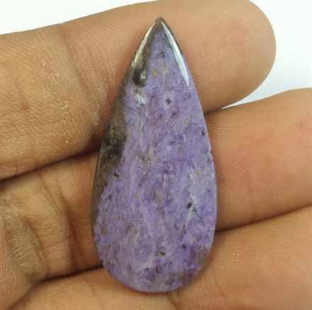 13.93 Carats Cherolite 34.23 x 15.81 x 3.48 mm