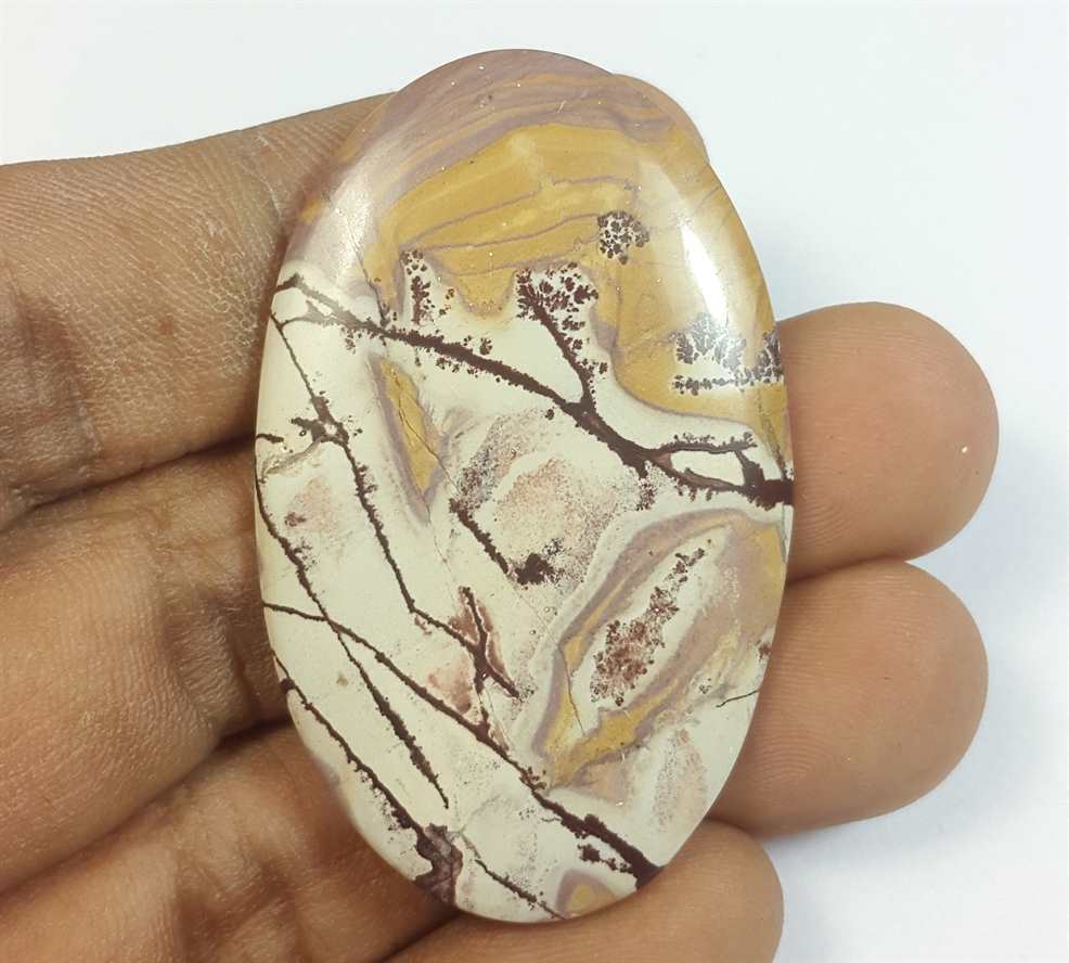 44.10 Carats Sonora Dendritic 47.09 x 29.38 x 4.00 mm