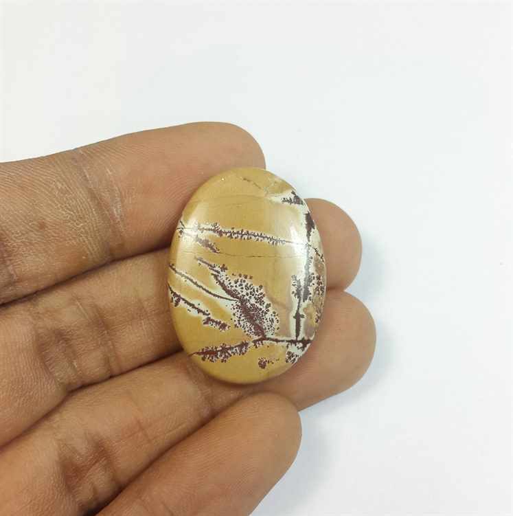 24.49 Carats Sonora Dendritic 29.94 x 21.97 x 4.45 mm