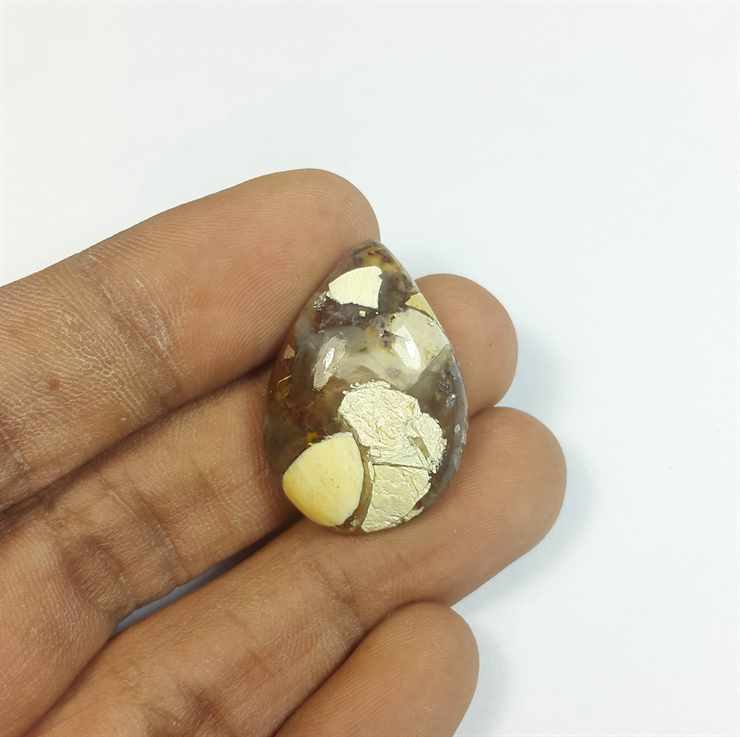 19.16 Carats Mookaite Barritted 26.99 x 19.14 x 6.12 mm