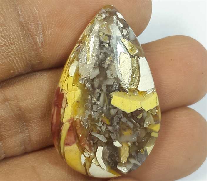 28.86 Carats Mookaite Barritted 33.19 x 21.21 x 6.75 mm