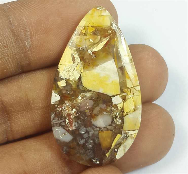 23.15 Carats Mookaite Barritted 36.22 x 20.46 x 4.11 mm