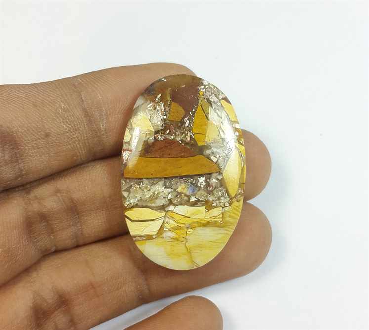 32.79 Carats Mookaite Barritted 36.26 x 23.44 x 5.01 mm
