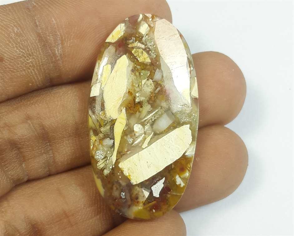 27.02 Carats Mookaite Barritted 37.16 x 20.19 x 4.80 mm