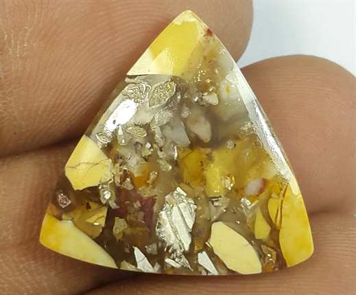 11.51 Carats Mookaite Barritted 19.77 x 19.46 x 4.14 mm
