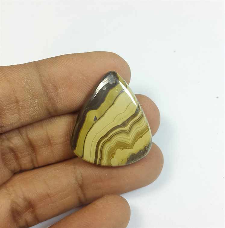 35.21 Carats Schalenblende 27.47 x 23.92 x 4.68 mm