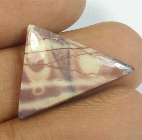 9.64 Carats Porcelain Jasper 21.35 x 16.14 x 4.12 mm