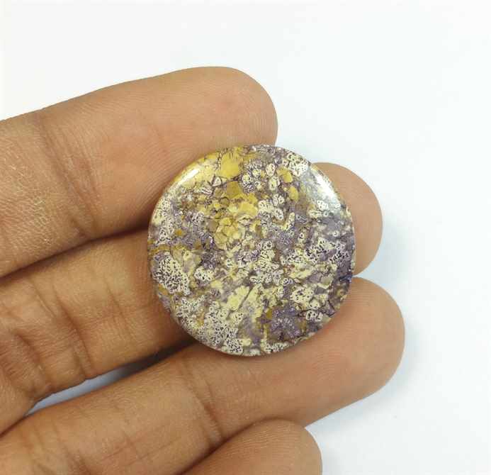16.28 Carats Tiffany Jasper 24.31 x 24.31 x 3.63 mm