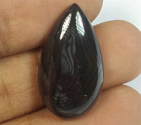18.14 Carats Psilomelane 25.82 x 14.31 x 5.83 mm