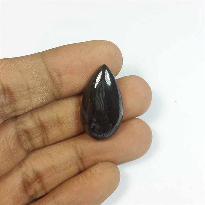 18.14 Carats Psilomelane 25.82 x 14.31 x 5.83 mm