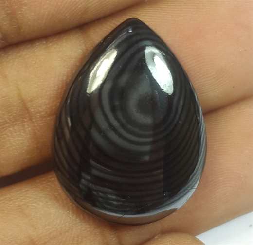 24.02 Carats Psilomelane 24.79 x 18.59 x 5.35 mm