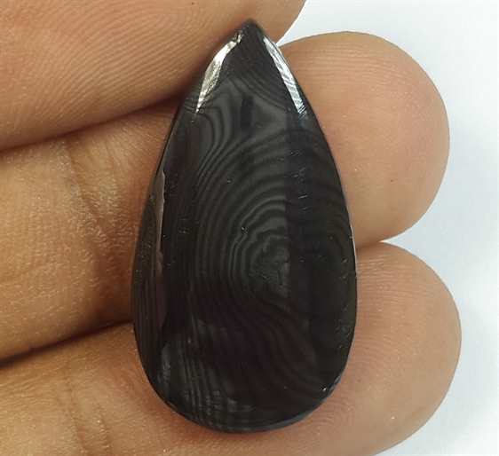 13.93 Carats Psilomelane 26.56 x 14.81 x 3.75 mm