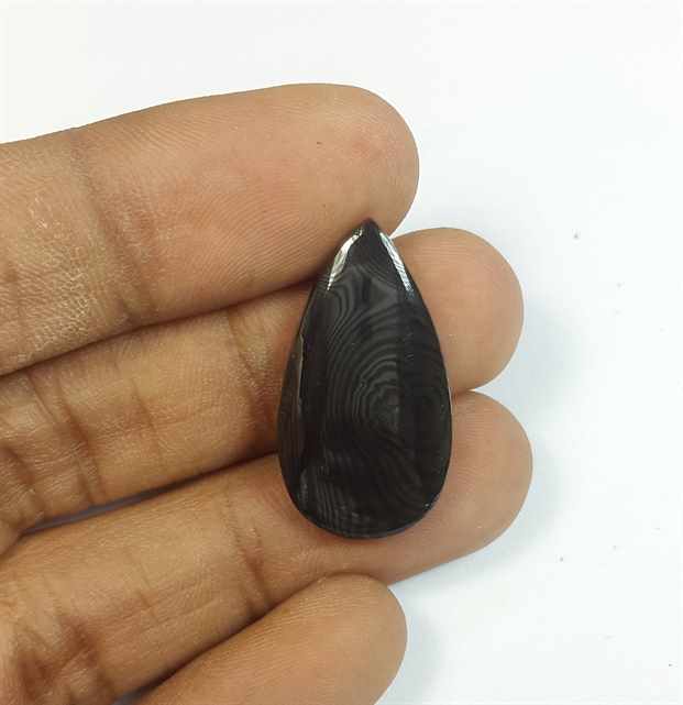 13.93 Carats Psilomelane 26.56 x 14.81 x 3.75 mm