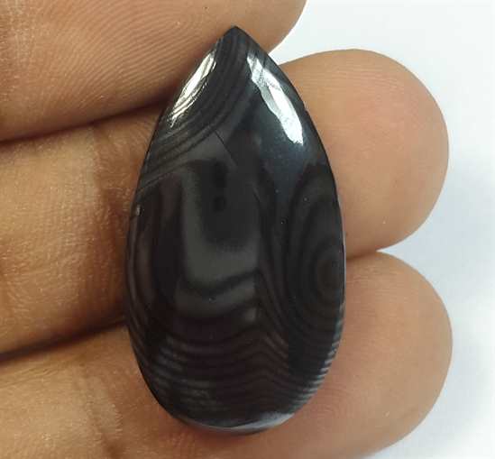 22.76 Carats Psilomelane 28.07 x 15.52 x 5.28 mm