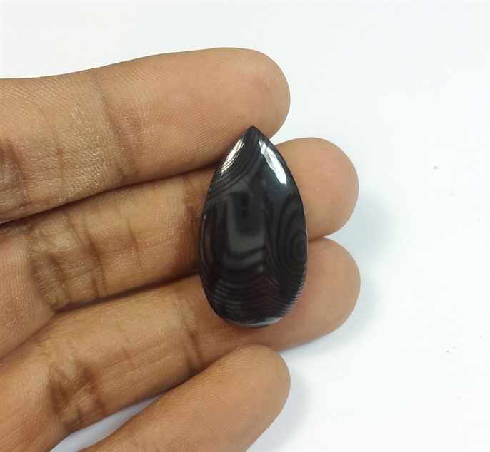 22.76 Carats Psilomelane 28.07 x 15.52 x 5.28 mm
