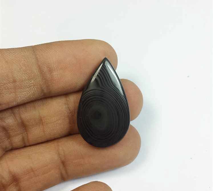 18.80 Carats Psilomelane 28.23 x 16.84 x 4.28 mm