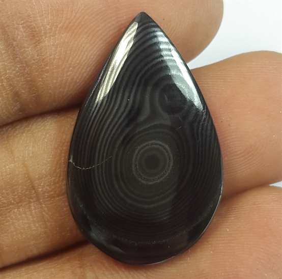 15.31 Carats Psilomelane 26.84 x 16.92 x 3.79 mm