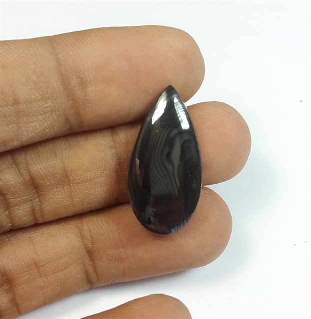 15.26 Carats Psilomelane 25.52 x 12.78 x 4.93 mm