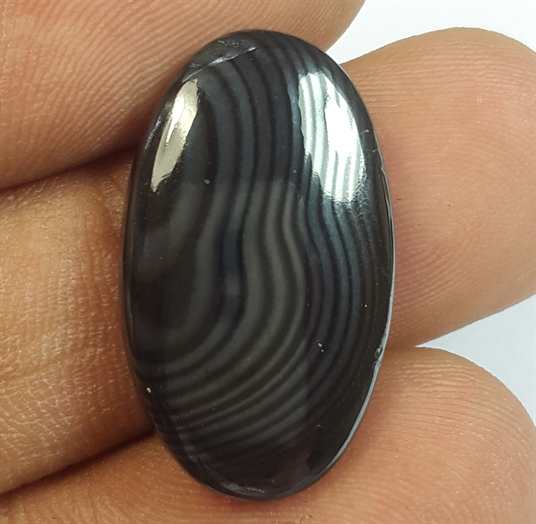 14.33 Carats Psilomelane 22.76 x 13.43 x 4.48 mm