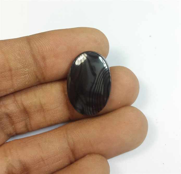 14.38 Carats Psilomelane 21.50 x 14.73 x 4.18 mm