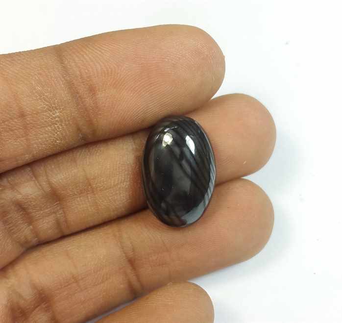 13.55 Carats Psilomelane 18.79 x 12.48 x 5.63 mm