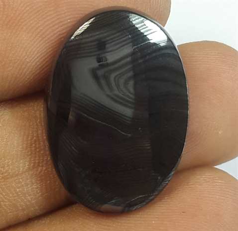 19.98 Carats Psilomelane 20.67 x 6.37 x 4.92 mm