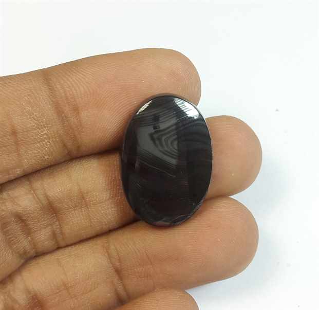 19.98 Carats Psilomelane 20.67 x 6.37 x 4.92 mm