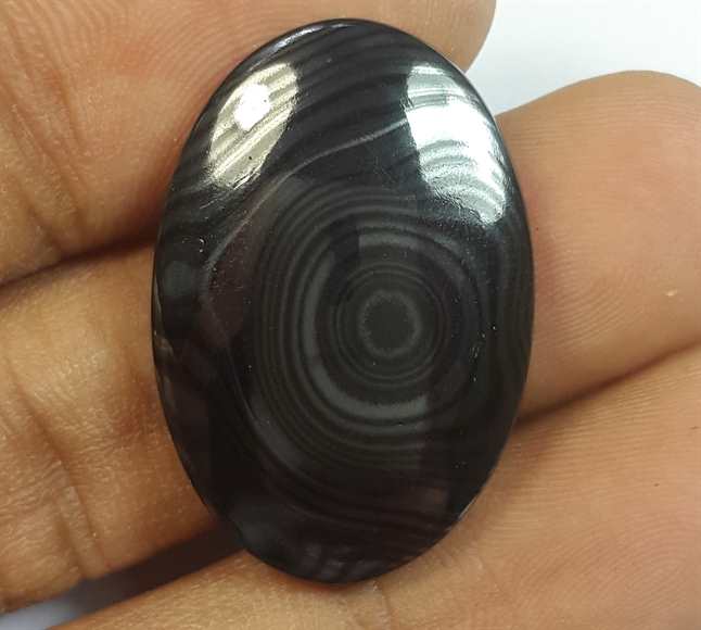 23.78 Carats Psilomelane 27.74 x 18.8 x 4.65 mm