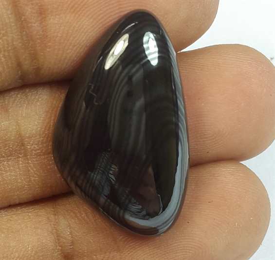 21.78 Carats Psilomelane 27.14 x 16.26 x 5.95 mm