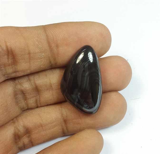 21.78 Carats Psilomelane 27.14 x 16.26 x 5.95 mm