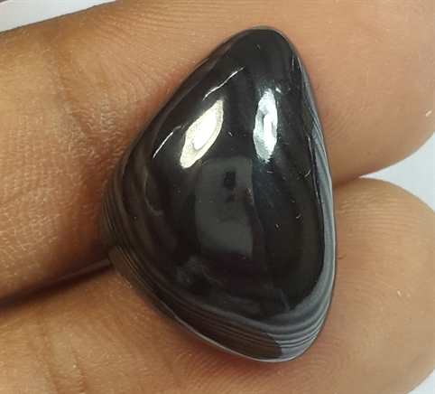 19.39 Carats Psilomelane 20.41 x 14.37 x 6.92 mm