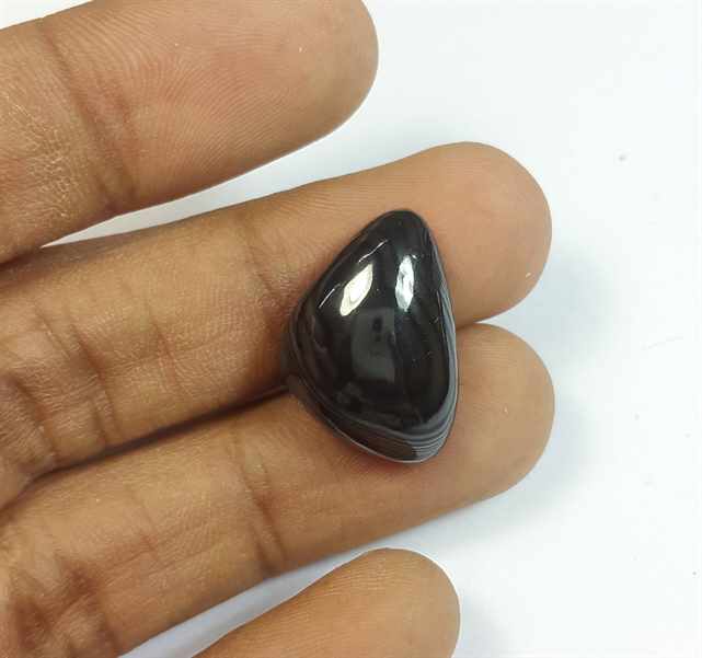 19.39 Carats Psilomelane 20.41 x 14.37 x 6.92 mm