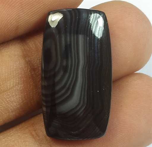 18.92 Carats Psilomelane 24.48 x 13.11 x 5.16 mm