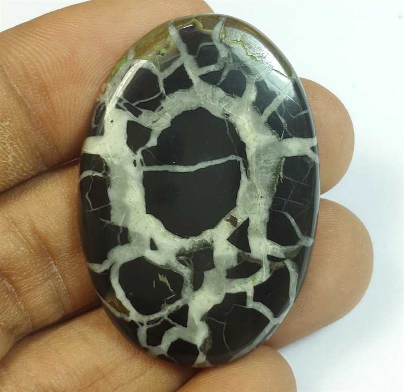 53.54 Carats Septarian 40.47 x 27.81 x 4.52 mm