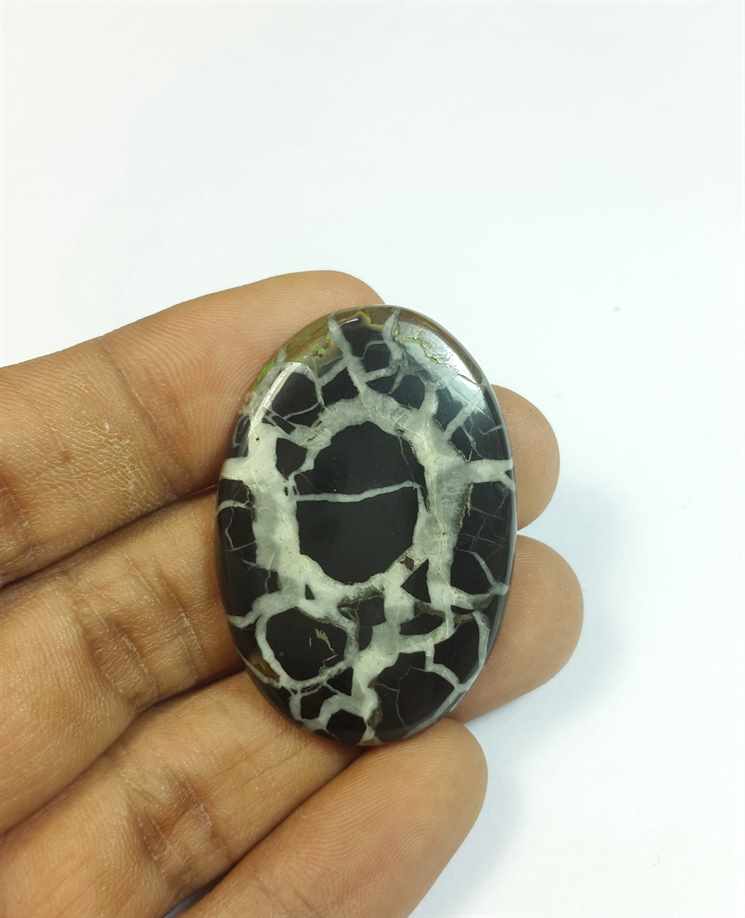 53.54 Carats Septarian 40.47 x 27.81 x 4.52 mm