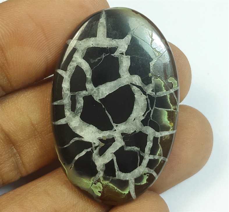 40.57 Carats Septarian 38.37 x 25.31 x 4.28 mm