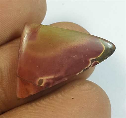 8.35 Carats Cherry Creek Jasper 24.67 x 15.35 x 3.32 mm