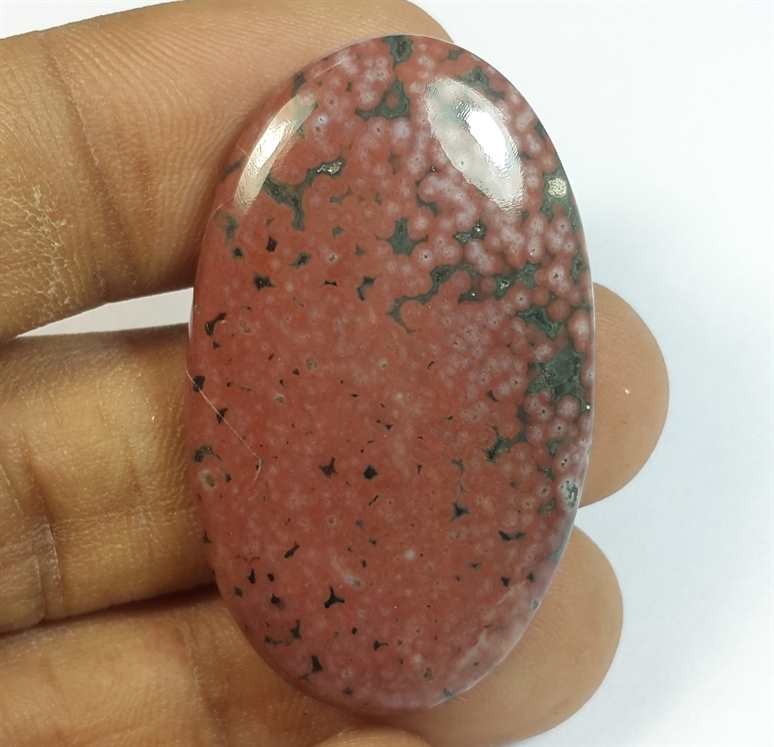 43.66 Carats Ocean Jasper 40.39 x 24.36 x 5.48 mm