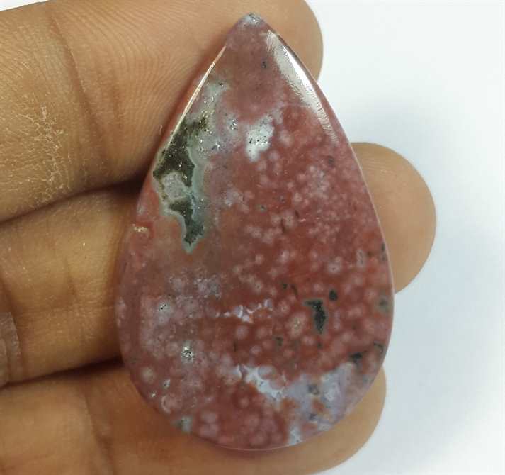 25.91 Carats Ocean Jasper 38.03 x 24.36 x 3.81 mm