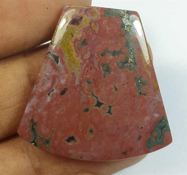 29.12 Carats Ocean Jasper 35.14 x 18.97 x 4.76 mm