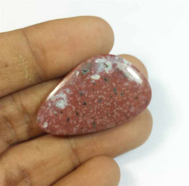 26.79 Carats Ocean Jasper 37.12 x 22.67 x 4.46 mm