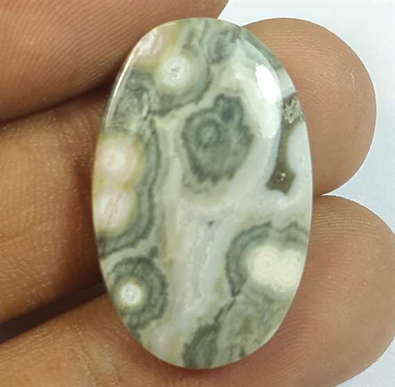 13.81 Carats Ocean Jasper 26.50 x 16.71 x 3.74 mm