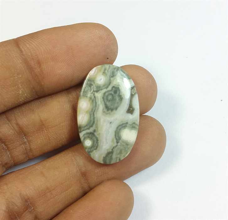 13.81 Carats Ocean Jasper 26.50 x 16.71 x 3.74 mm