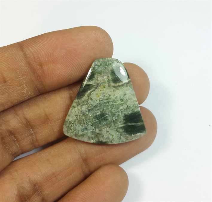 18.15 Carats Ocean Jasper 25.98 x 23.94 x 3.92 mm