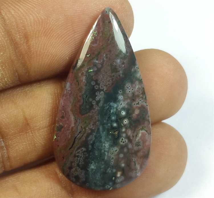 23.32 Carats Ocean Jasper 35.19 x 18.89 x 4.73 mm