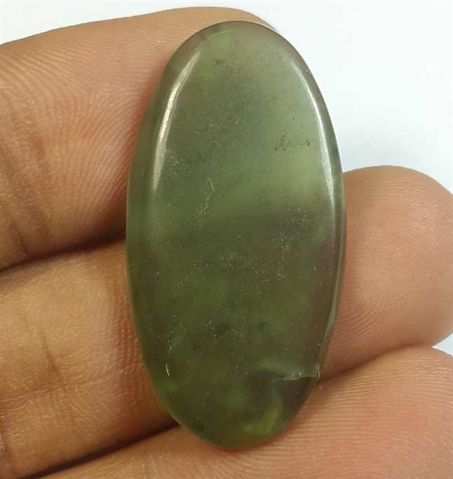 16.16 Carats Nephrite Jade 31.78 x 16.61 x 3.60 mm