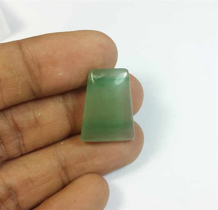 14.76 Carats Nephrite Jade 21.18 x 15.86 x 5.24 mm