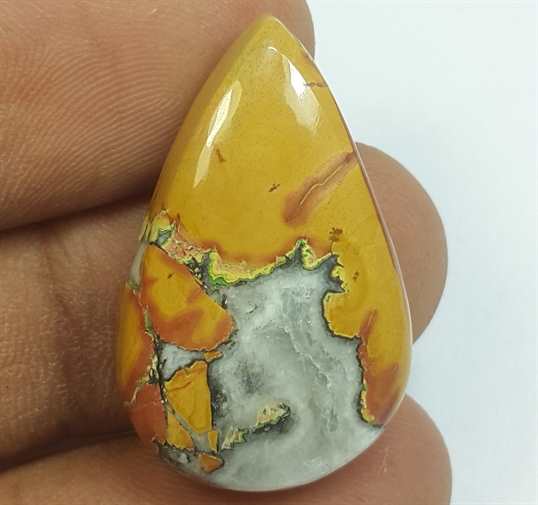 26.77 Carats Maligano jasper 28.45 x 17.56 x 7.44 mm