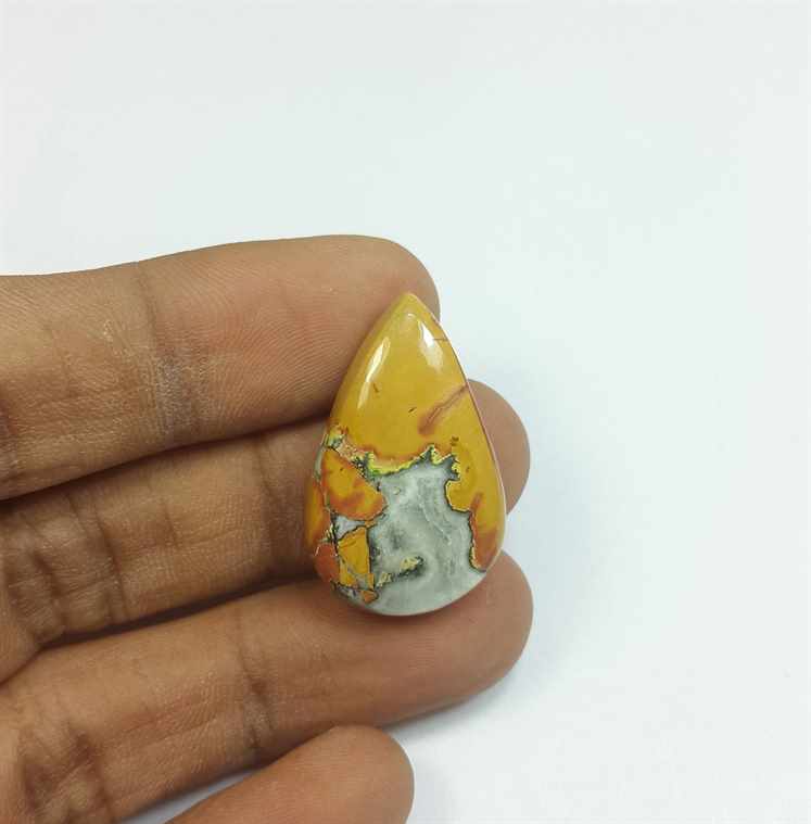 26.77 Carats Maligano jasper 28.45 x 17.56 x 7.44 mm