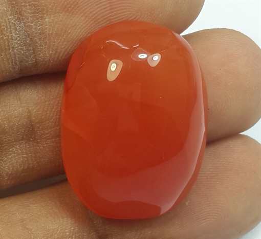 36.40 Carats Carnelian 25.92 x 18.91 x 10.52 mm